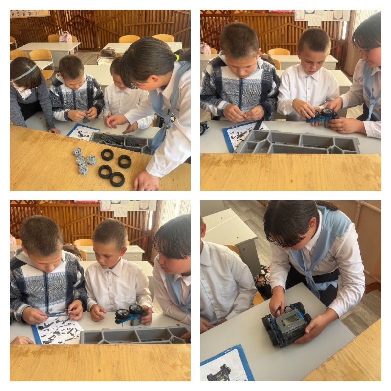 Практическая работа "Cборка колесной тележки для робота VEX IQ".