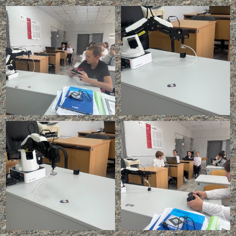 Практическая работа "Управление роботом - манипулятором Dobot Magician с пульта ".